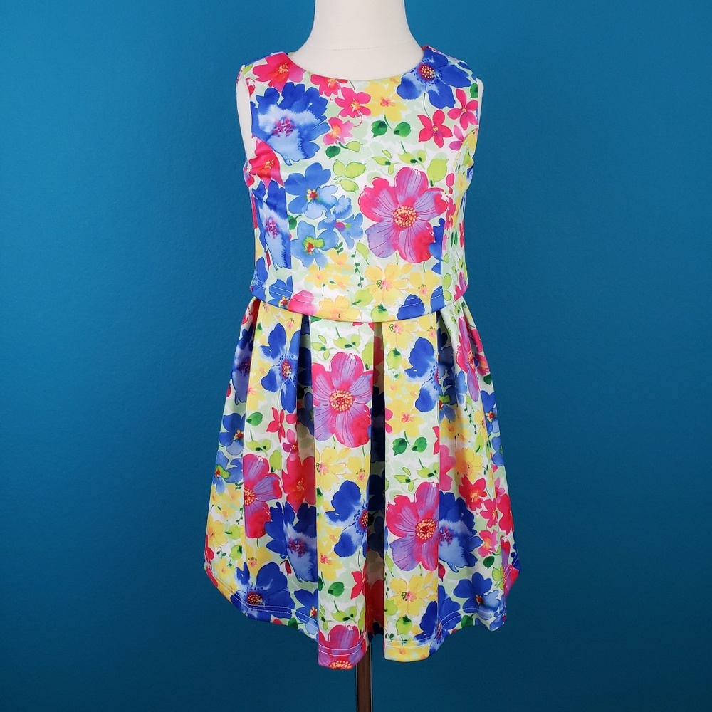 🆕️🎈😊 LITTLE ANGELS by US Angels Floral Dress // (NWT) // (CHILD)